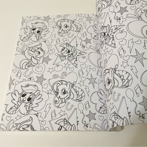 My Little Pony Coloring Harmony Book Dazzling Designs in Equestria - Picture 16 of 16